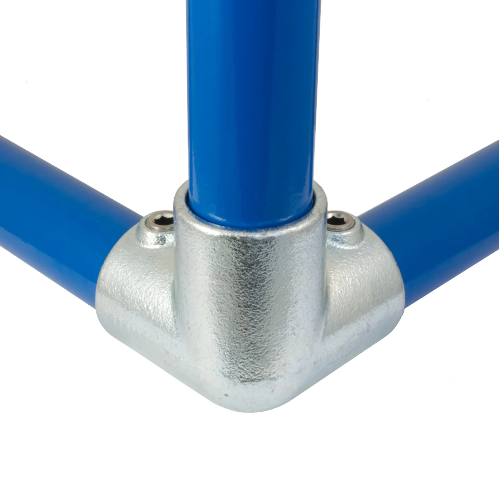 3 Way Elbow for Galvanised Pipe (Interclamp Code 128) - Image 3