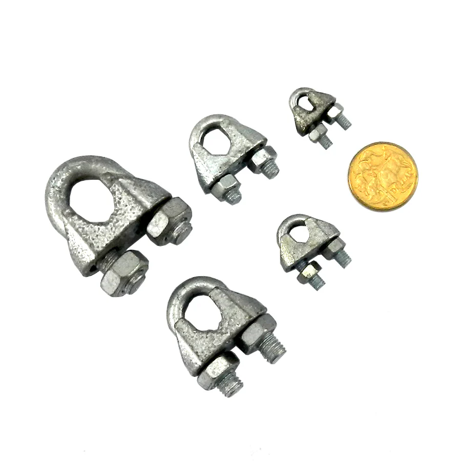 Cable Clamp - Galvanised - 3mm - Image 5