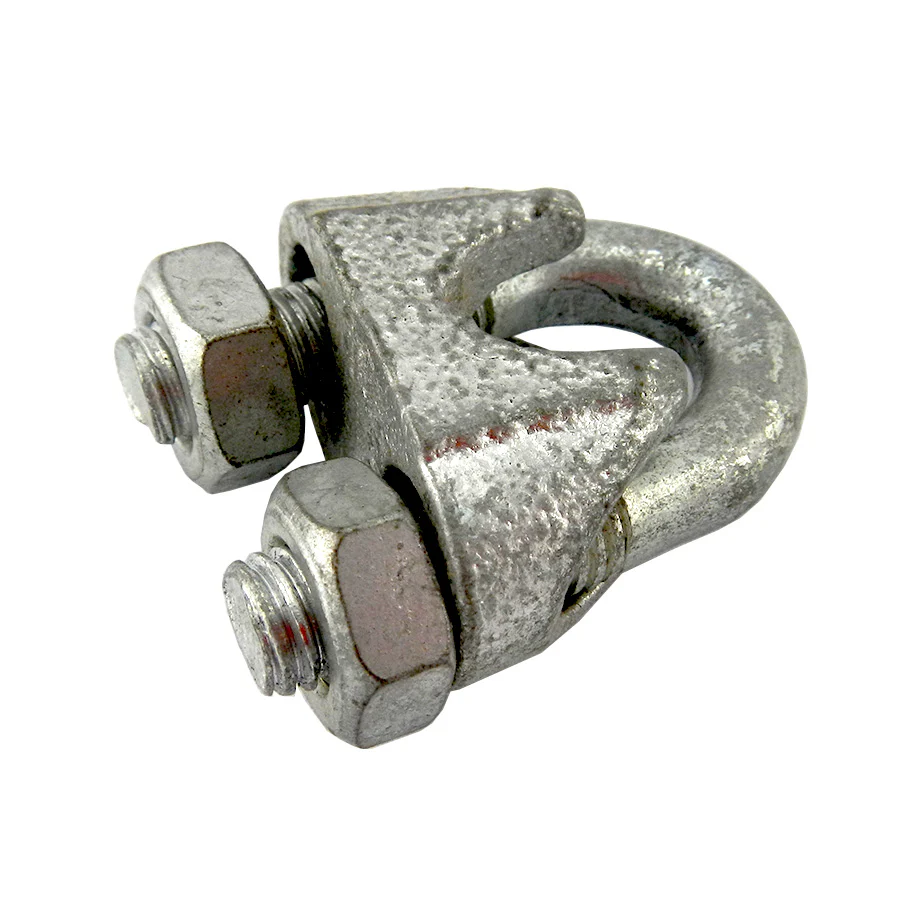 Cable Clamp - Galvanised - 6mm - Image 3