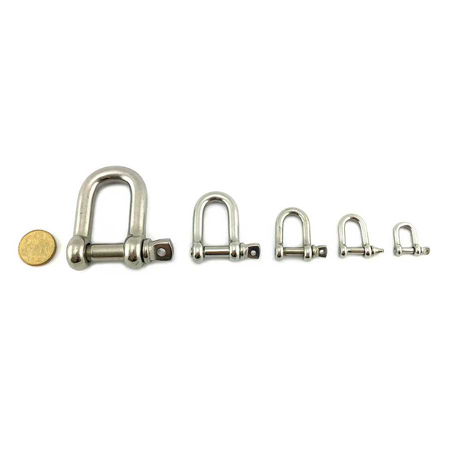 D Shackle - Stainless Steel - 10mm - Image 4