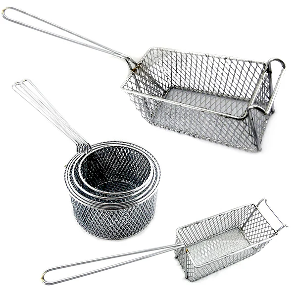 Deep Fryer Basket - Round - Small - 200mm - Image 3