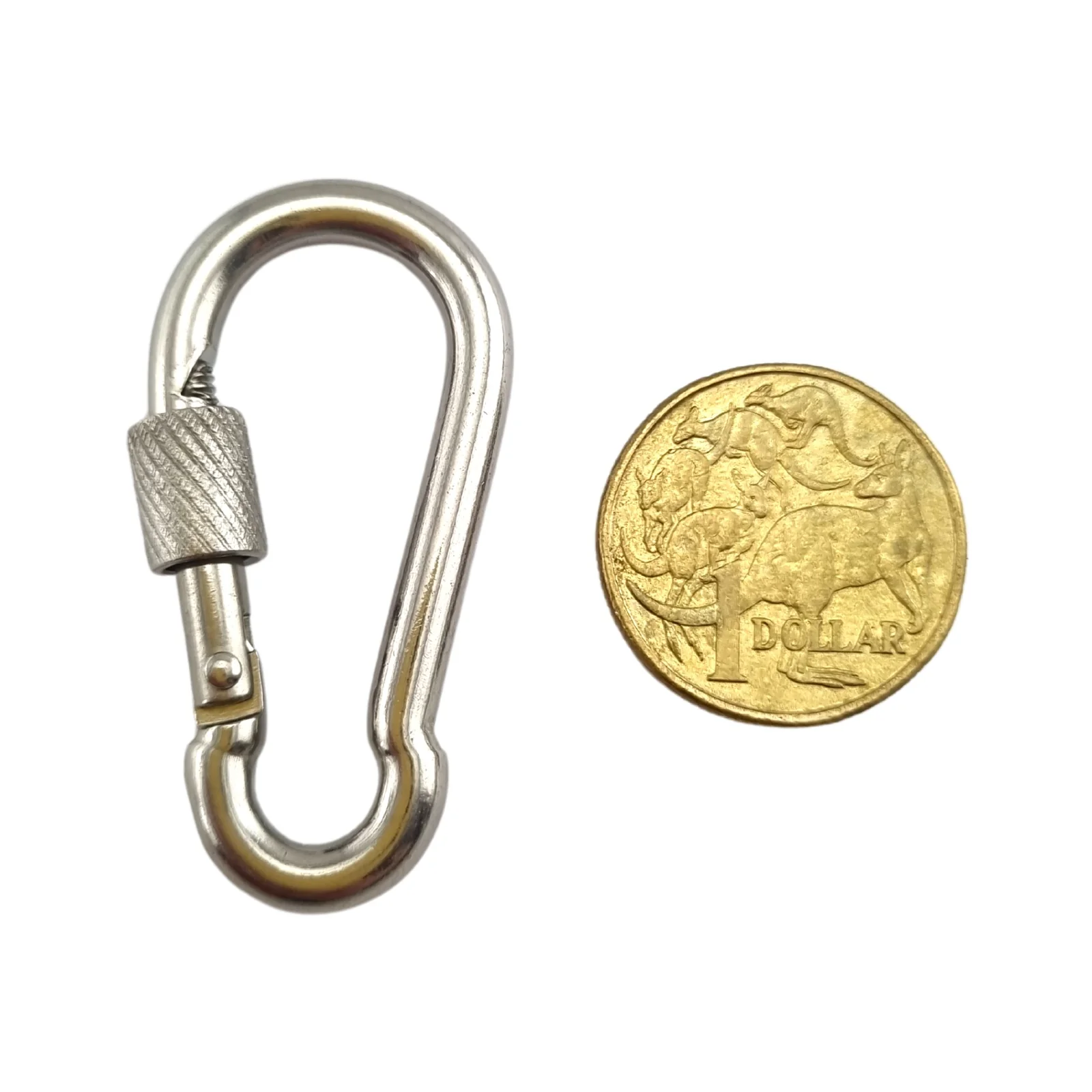 Locking Snap Hook - Stainless Steel - Image 4