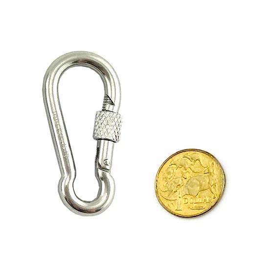 Locking Snap Hook - Stainless Steel - Image 5