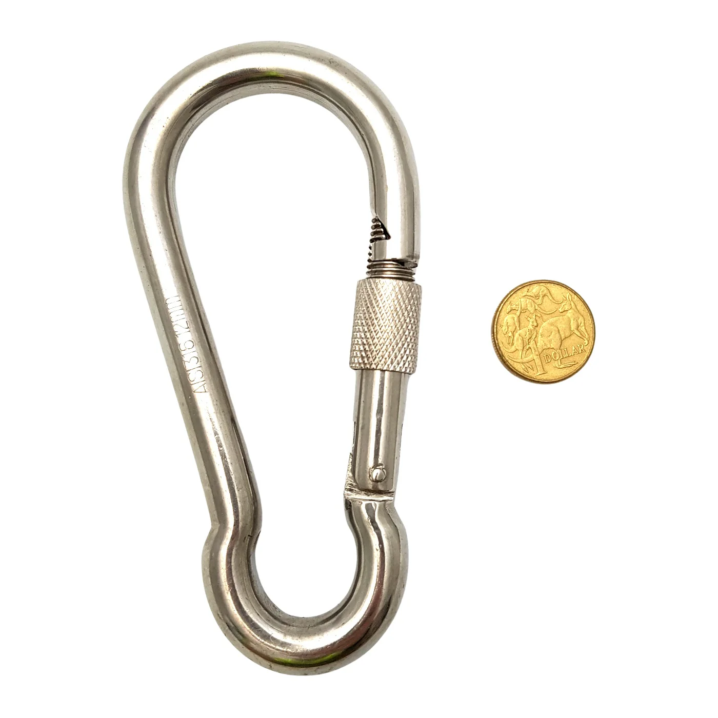 Locking Snap Hook - Stainless Steel - Image 7