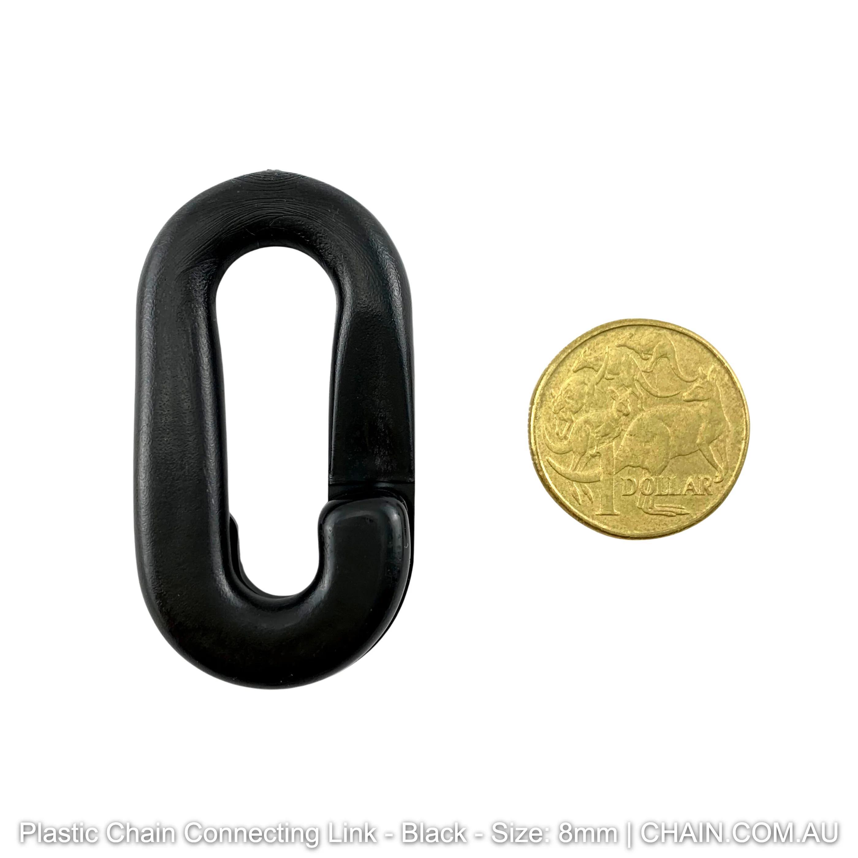 Plastic Chain Connecting Link - Black - Image 3