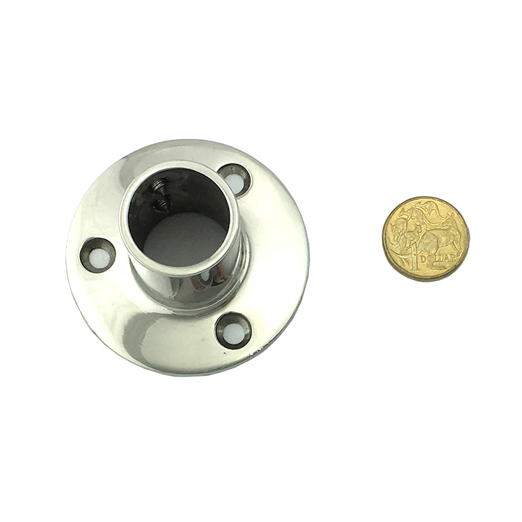 Rail Fittings - Round Base Plate - 90° - Image 3