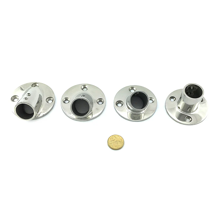 Rail Fittings - Round Base Plate - 90° - Image 7